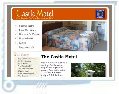 Castlemaine's largest Motel - cheap accommodation/accomodation in central Victoria